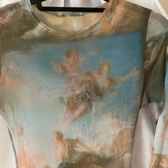 See-through heavenly bodies thrifted dress - Picture 2 of 4